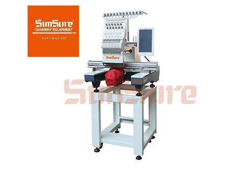 Single Head Sunsure Brand Industrial Embroidery Machine Ss1201-CS