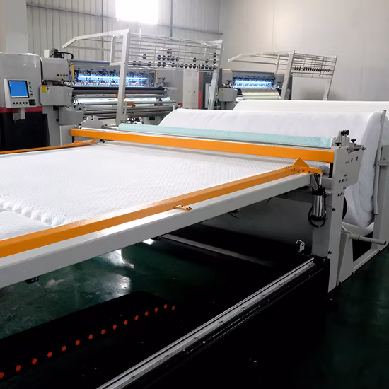 Double Beam Double Head Continuous Quilting Machine