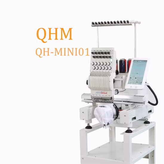 Top Quality Single Head Embroidery Machine with Multi Functions Cap/T